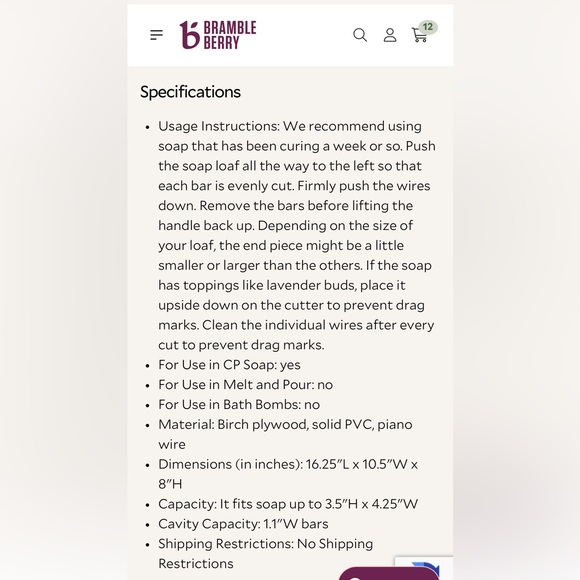 Bramble Berry Multi Bar soap cutter - Picture 5 of 6